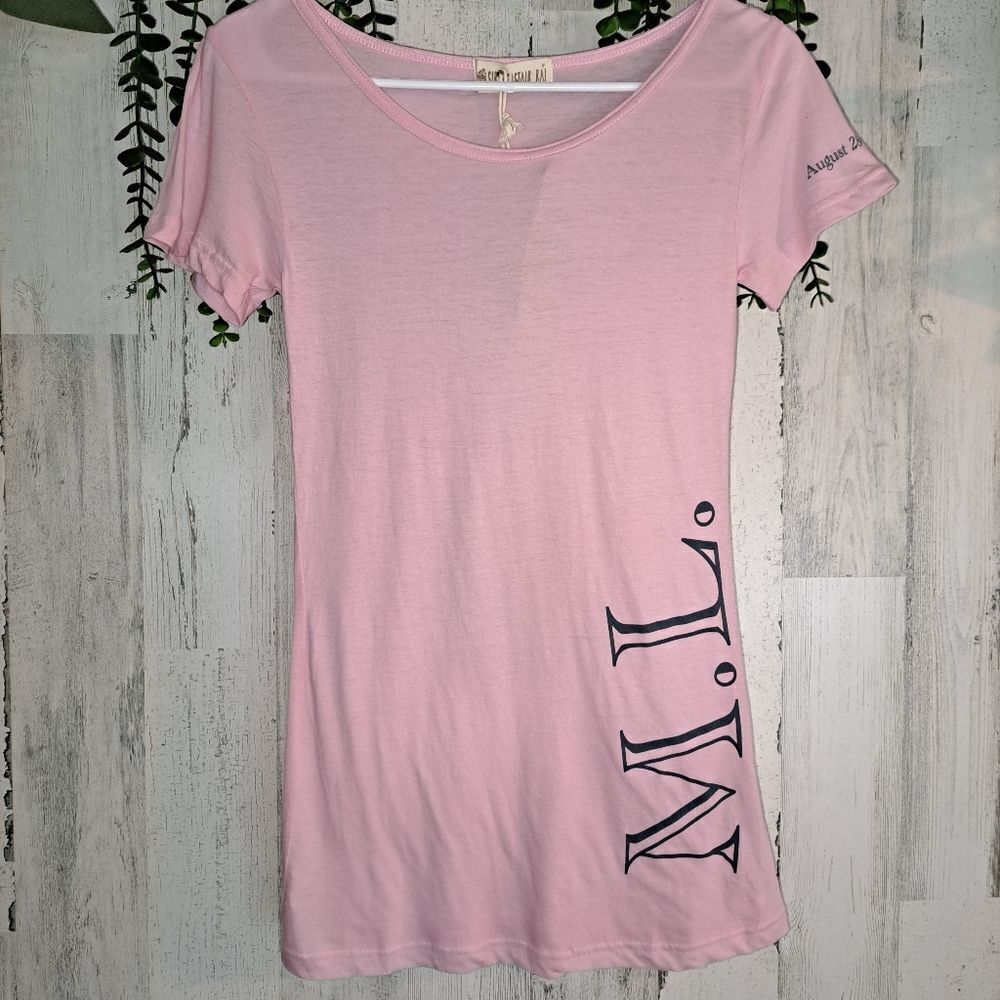 Martin Luther King  I Have A Dream Shirt in pink NWT